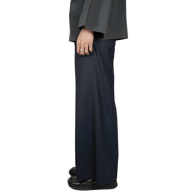 Sasquatchfabrix. [ FLARE SILHOUETTE SLACKS ] BLACK×NAVY | ロイド ...