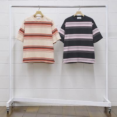 UNUSED [ US2433 (Border short sleeve T-shirt) ]