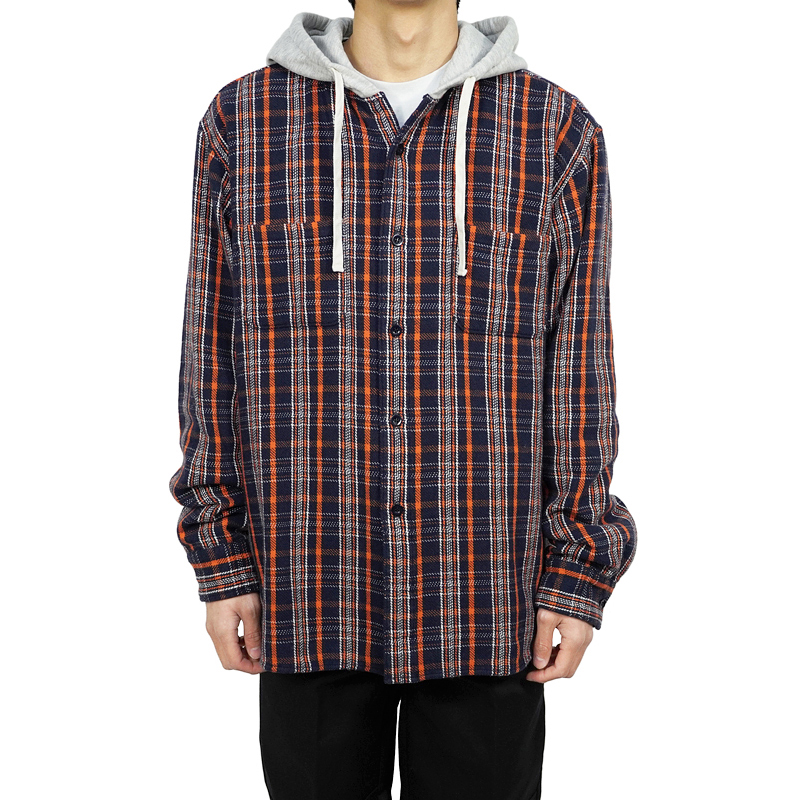 UNUSED Hood Flannel Shirt US サイズ3