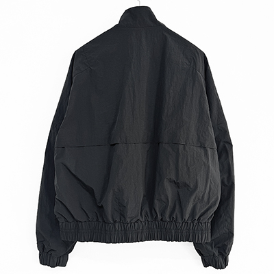 MATSUFUJI [ Stand Collar Nylon Jacket ] BLACK