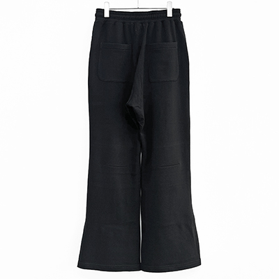 MATSUFUJI [ Wide Sweat Pants ] BLACK