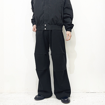 MATSUFUJI [ Wide Sweat Pants ] BLACK