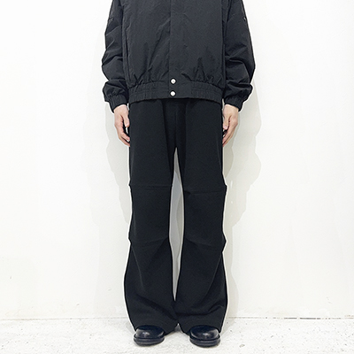 MATSUFUJI [ Wide Sweat Pants ] BLACK