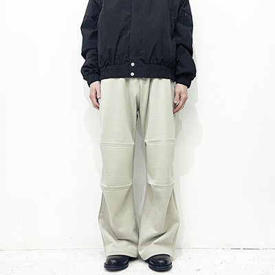 MATSUFUJI [ Wide Sweat Pants ] L.GRAY