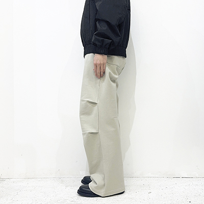 MATSUFUJI [ Wide Sweat Pants ] L.GRAY