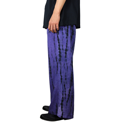 Sasquatchfabrix. [ ORIENTAL TIE DYE EASY PANTS ]