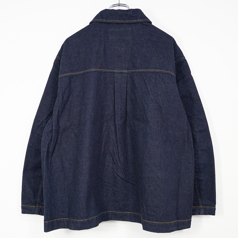 MATSUFUJI [ Pullover Work Denim Jacket ] INDIGO