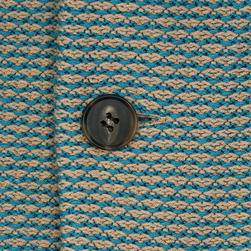 MATSUFUJI [ Raven Pattern Knit Vest ] BGE×BLU