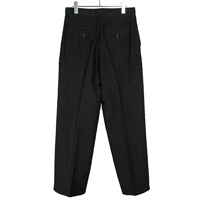 MATSUFUJI [ Moleskin Wide Trousers ] BLACK