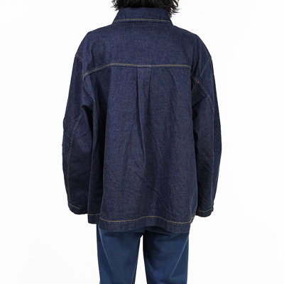 MATSUFUJI [ Pullover Work Denim Jacket ] INDIGO