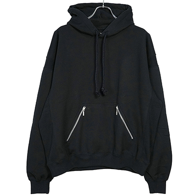 MATSUFUJI [ Carry Pocket Hoodie ] BLACK