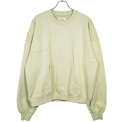 MATSUFUJI [ Hanting Stitch Sweatshirt ] ECRU