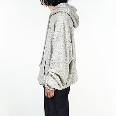 SHINYAKOZUKA [ ORDINALY ZIP HOODIE ] SALT