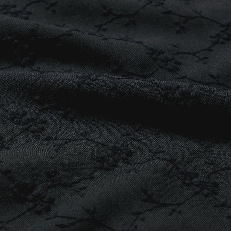 Sasquatchfabrix. [ FLOWER TAPERED PANTS ] BLACK | ロイド・エフ