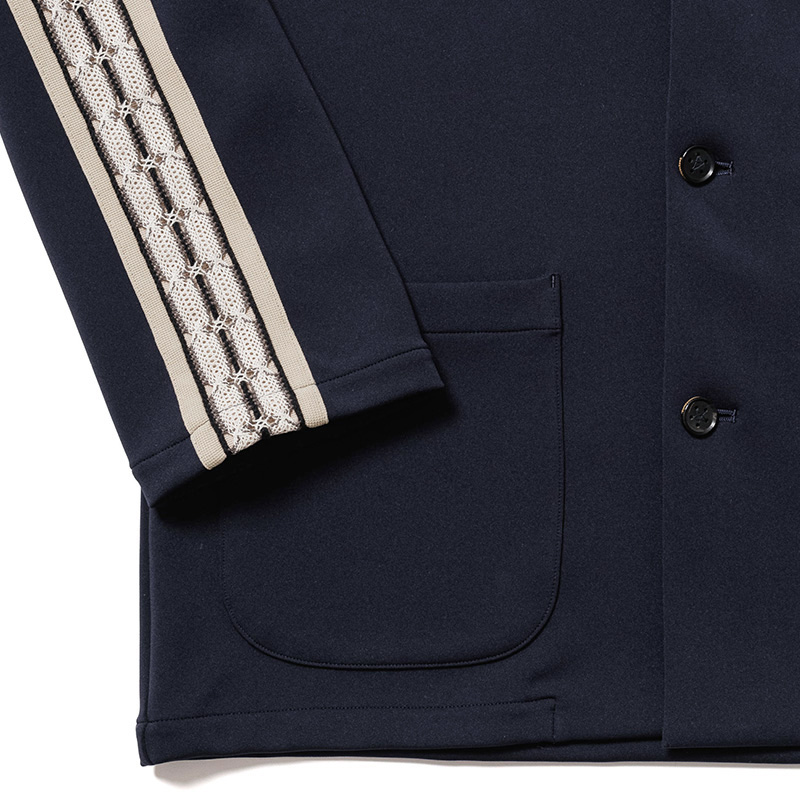 Sasquatchfabrix. [ LACE TAPE RAPEL JACKET ] NAVY | ロイド・エフ 