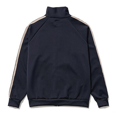 Sasquatchfabrix. [ LACE TAPE TRACK JACKET ] NAVY