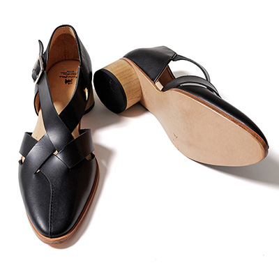 Sasquatchfabrix. [ GHURKA SHOES ] BLACK