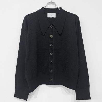 SUGARHILL [ GIMA BOUCLE KNIT SWEATER ] BLACK