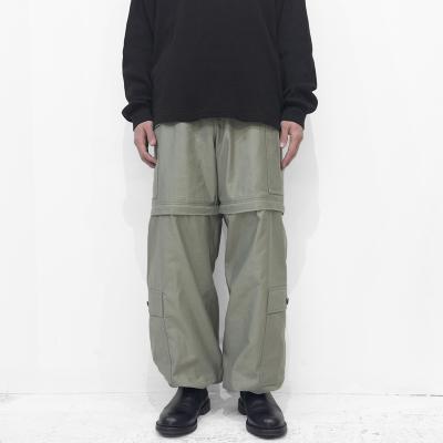 SUGARHILL [ ZIP CARGO TROUSERS ] KHAKI