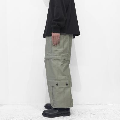 SUGARHILL [ ZIP CARGO TROUSERS ] KHAKI