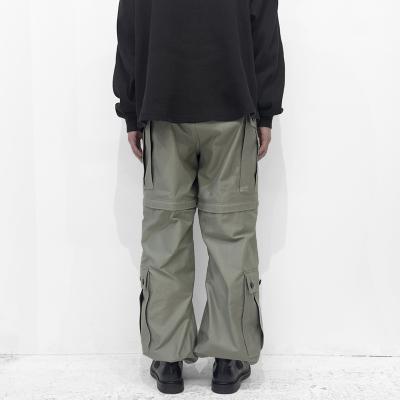SUGARHILL [ ZIP CARGO TROUSERS ] KHAKI