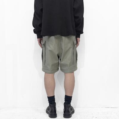 SUGARHILL [ ZIP CARGO TROUSERS ] KHAKI