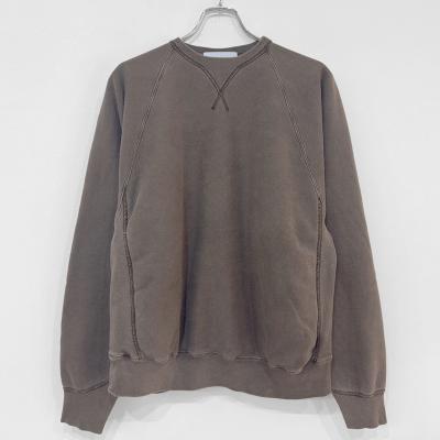SUGARHILL [ PIGMENT DYE SWEATER ] DARK PURPLE