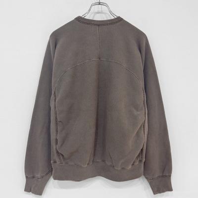 SUGARHILL [ PIGMENT DYE SWEATER ] DARK PURPLE