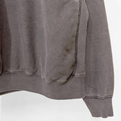 SUGARHILL [ PIGMENT DYE SWEATER ] DARK PURPLE