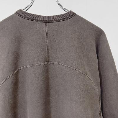 SUGARHILL [ PIGMENT DYE SWEATER ] DARK PURPLE