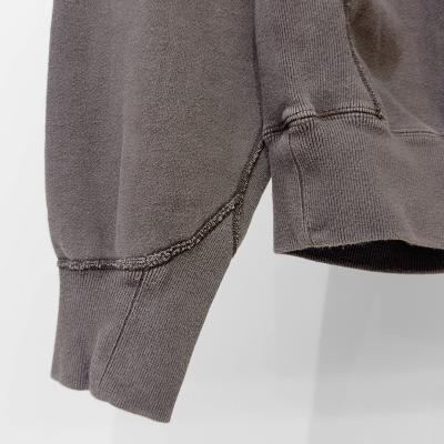 SUGARHILL [ PIGMENT DYE SWEATER ] DARK PURPLE