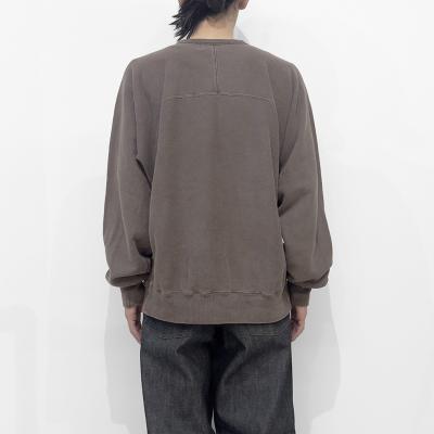 SUGARHILL [ PIGMENT DYE SWEATER ] DARK PURPLE