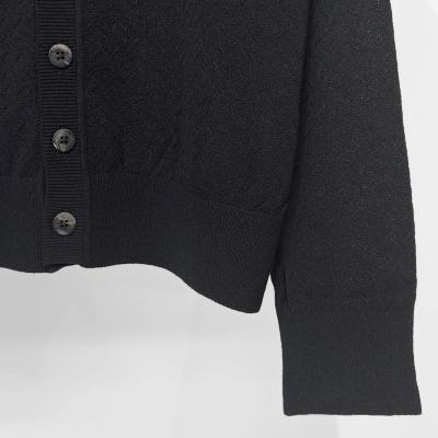 SUGARHILL [ GIMA BOUCLE KNIT SWEATER ] BLACK