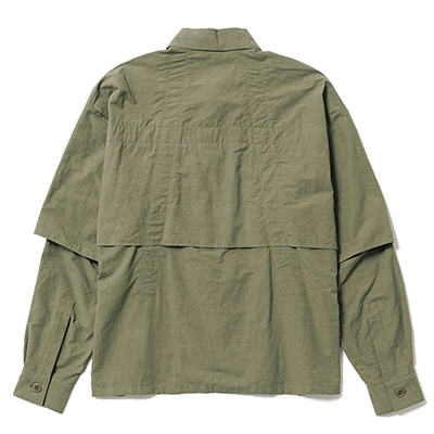 Sasquatchfabrix. [ UTILITY VENTILATION SHIRT ] OLIVE