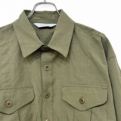 Sasquatchfabrix. [ UTILITY VENTILATION SHIRT ] OLIVE