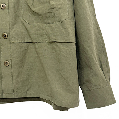 Sasquatchfabrix. [ UTILITY VENTILATION SHIRT ] OLIVE