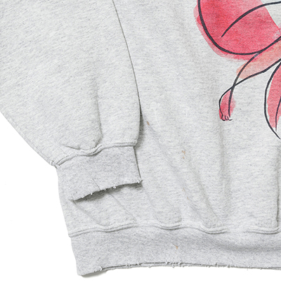 Sasquatchfabrix. [ “PINUP GIRL” SAVAGE SWEATSHIRT ] ASH GRAY