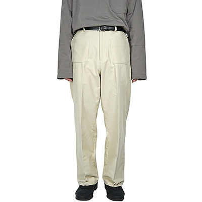 MATSUFUJI [ Moleskin Wide Trousers ] OFF