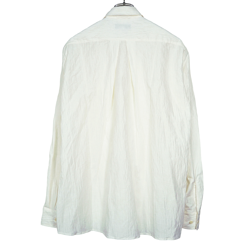 Sasquatchfabrix. [ TAPE EMBROIDERY L/S SHIRT ] WHITE | ロイド 