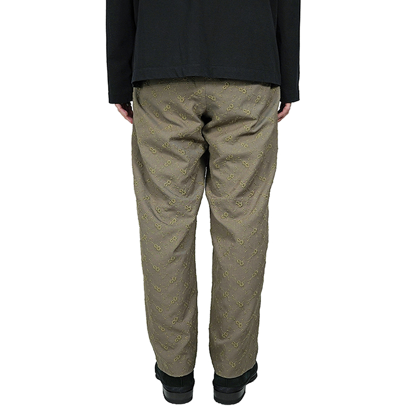 Sasquatchfabrix. [ FLOWER TAPERED PANTS ] OLIVE | ロイド・エフ 