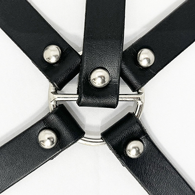 SUGARHILL [ HOGTIE LEATHER STRAP ] BLACK