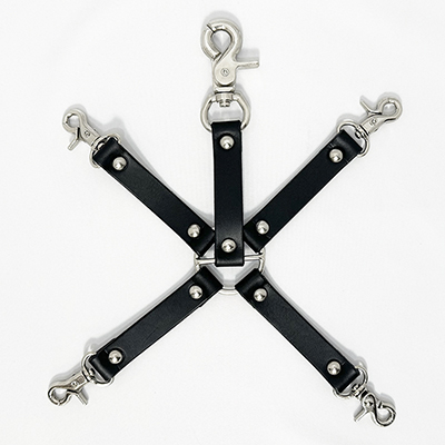 SUGARHILL [ HOGTIE LEATHER STRAP ] BLACK