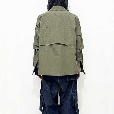 Sasquatchfabrix. [ UTILITY VENTILATION SHIRT ] OLIVE