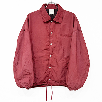 refomed [ H-M-D CORDLOOP COACH JACKET ] RED