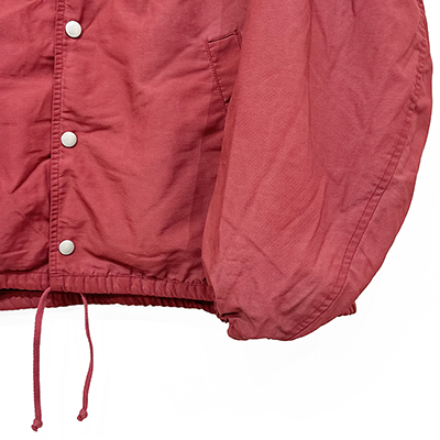 refomed [ H-M-D CORDLOOP COACH JACKET ] RED