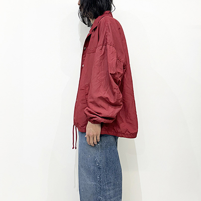 refomed [ H-M-D CORDLOOP COACH JACKET ] RED