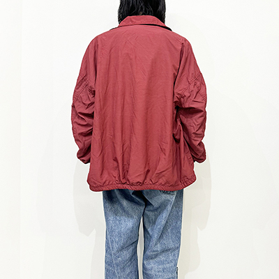 refomed [ H-M-D CORDLOOP COACH JACKET ] RED