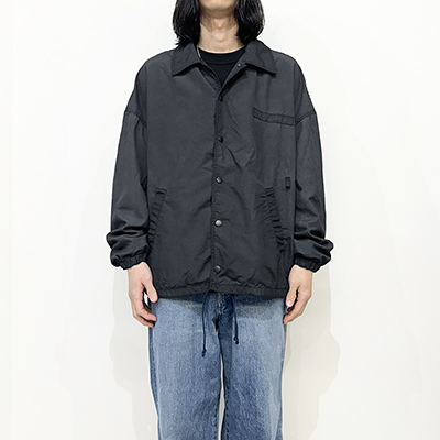 refomed [ H-M-D CORDLOOP COACH JACKET ] BLACK