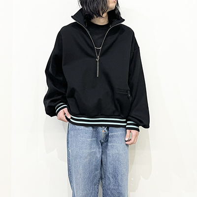 refomed [ OLD MAN TRACK JACKET ] BLACK