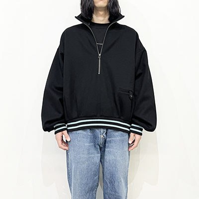 refomed [ OLD MAN TRACK JACKET ] BLACK